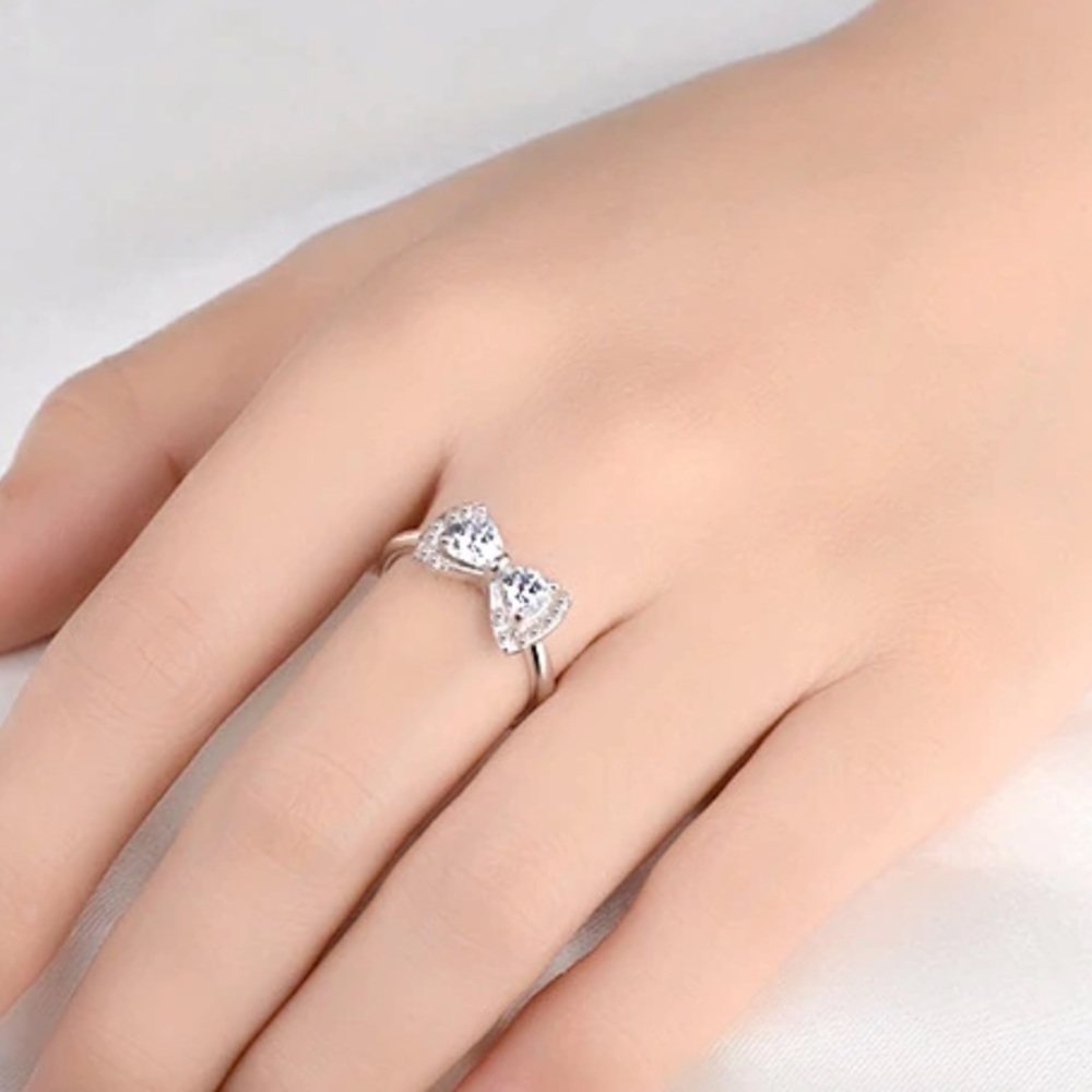 💎💍 925 Sterling silver Bowknot Ring 💍💎